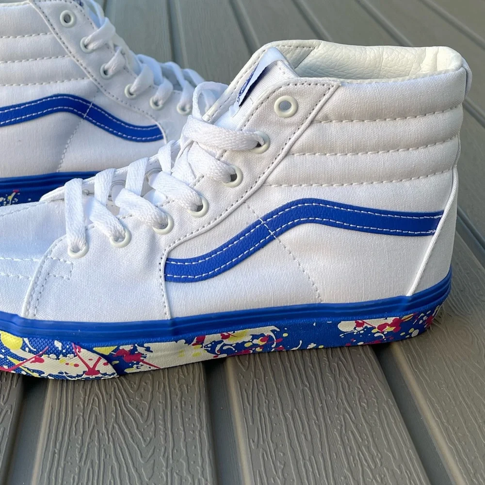 NEW Vans SK8 Hi Paint Boys' Grade School